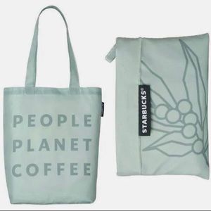 Starbucks ♻️ Recycled Nylon Tote Bag